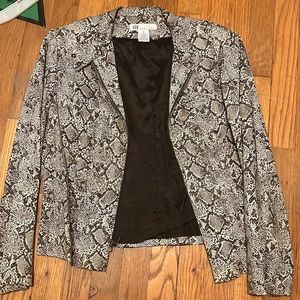 Cute animal print light jacket